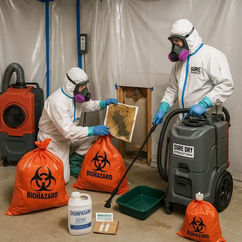 Contaminated Water Handling Protocols process in Bastrop, LA