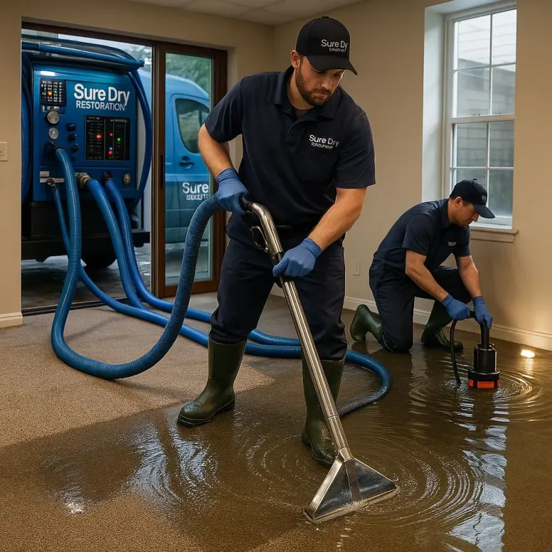 Water Extraction and Removal process in Bastrop, LA